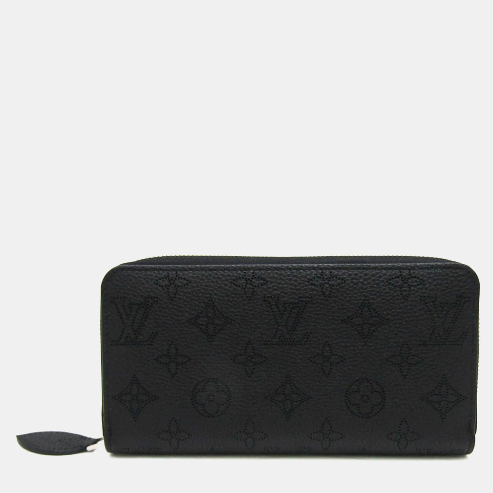 Louis Vuitton Portefeuille zippé en cuir LV Monogram Mahina