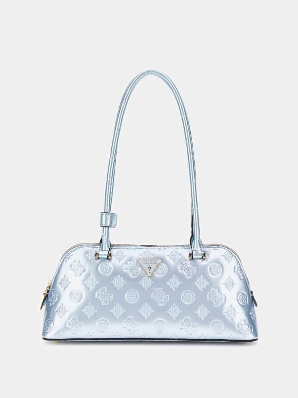 Guess Arnela 4G Peony Logo Shoulder Bag