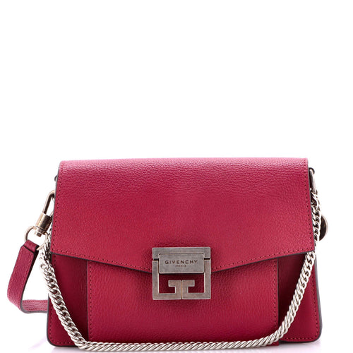 GIVENCHY GV3 Flap Bag Leather Small