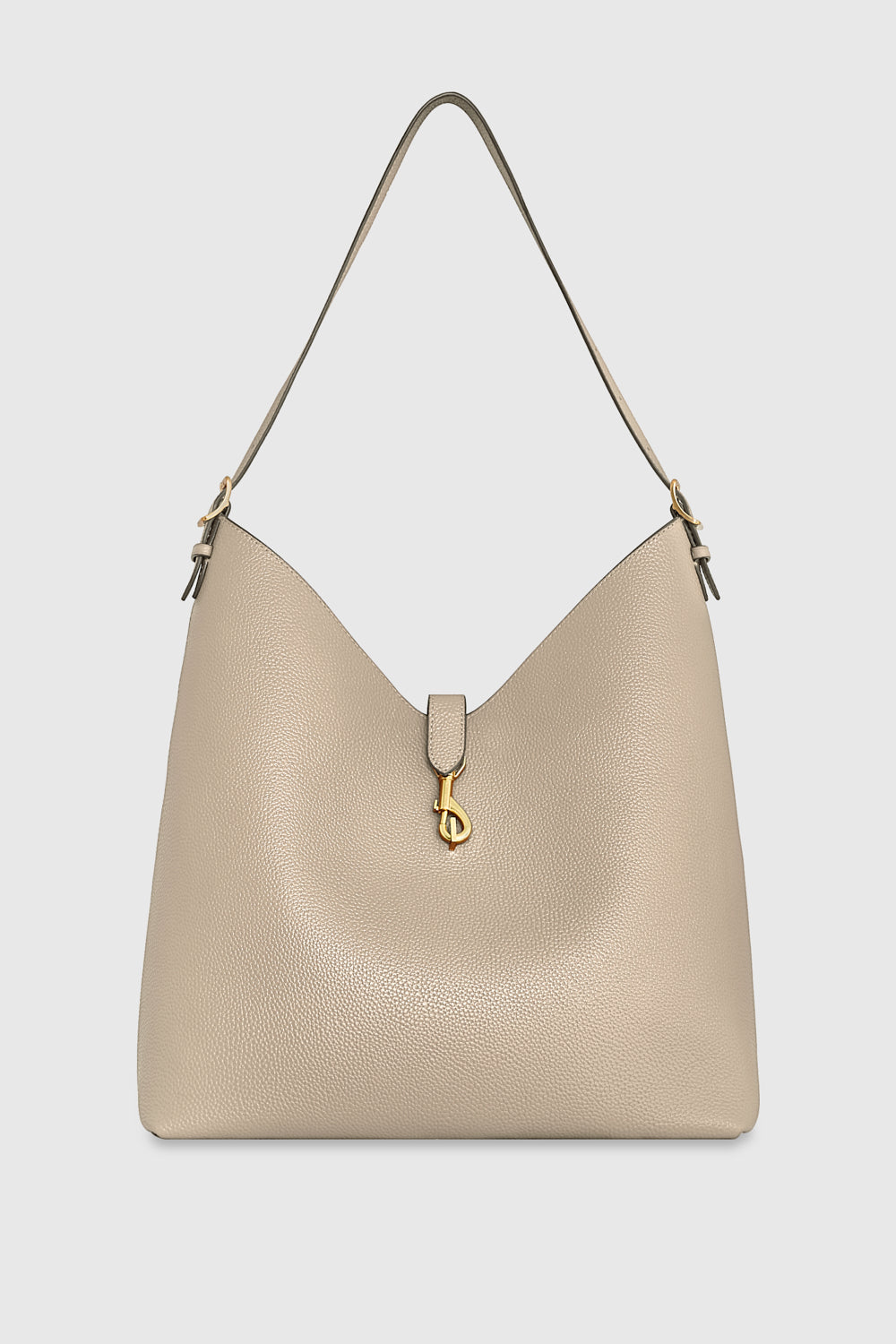 Rebecca Minkoff Megan Hobo Bag In Stone