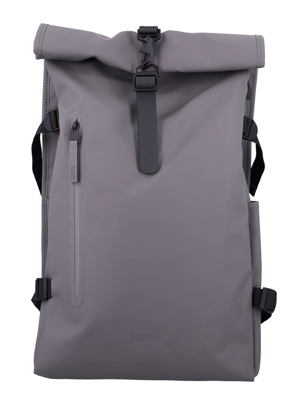 Rains Men's Rolltop Backpack Large in Grey | 24A14590 Color 13