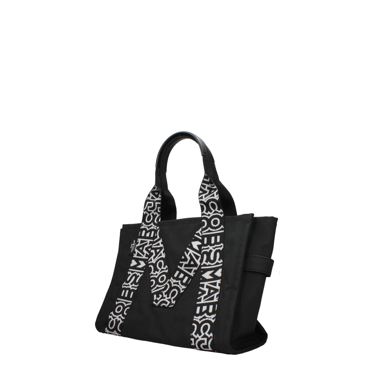 Marc Jacobs Marc Jacobs Crossbody Logo - Printed Fabric Tote Bag - Black