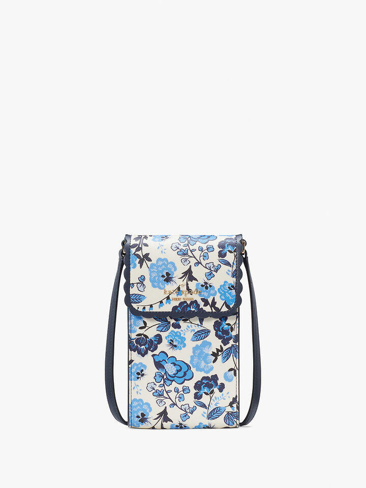 Kate Spade Au Madison Vase Floral North South Crossbody