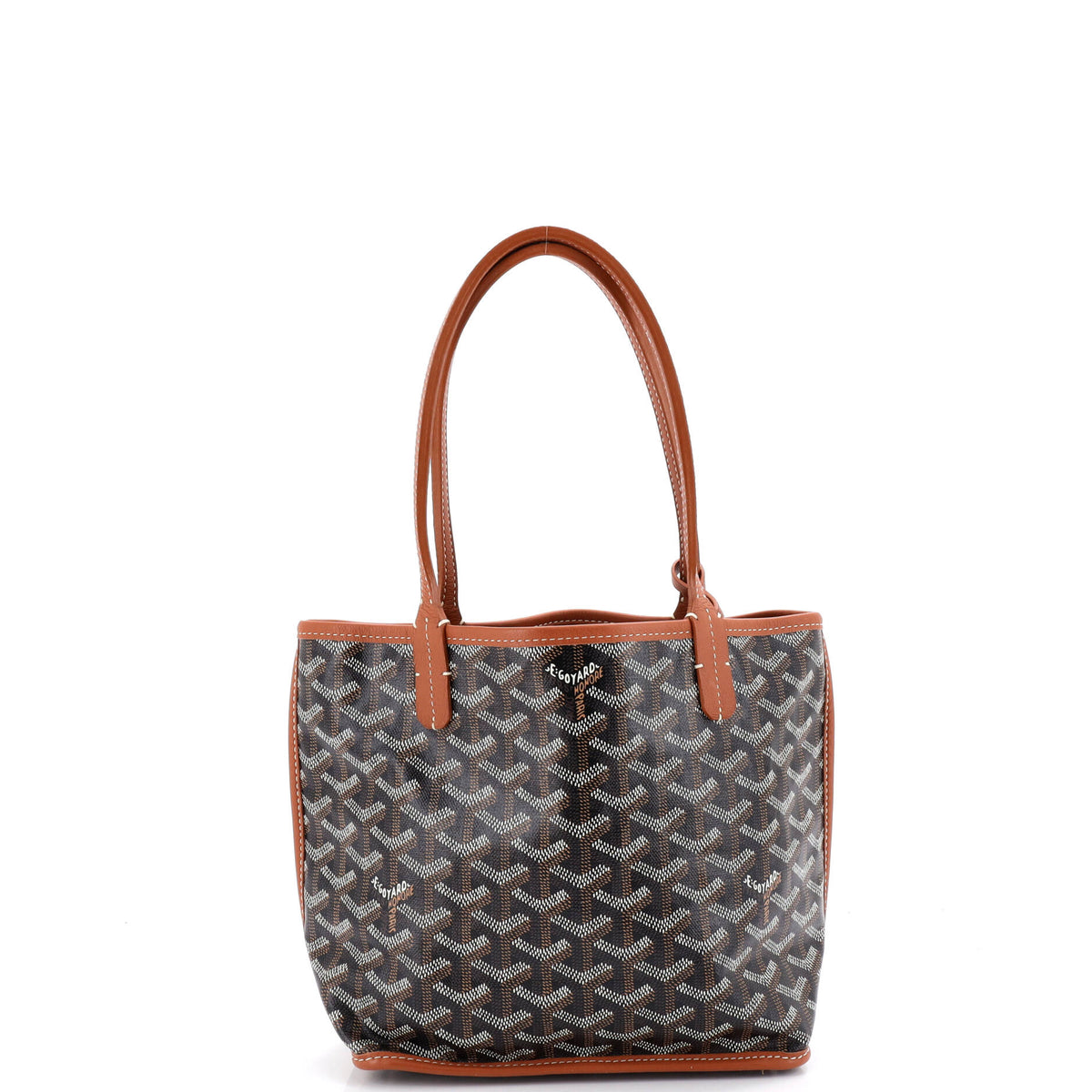 Goyard GOYARD Anjou Reversible Tote Coated Canvas Mini