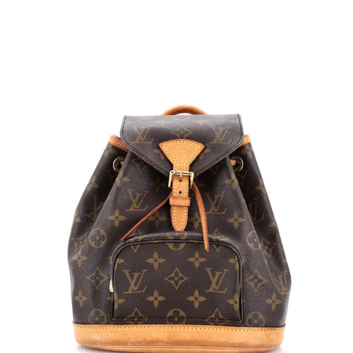 Vintage Montsouris Backpack Monogram Canvas PM
