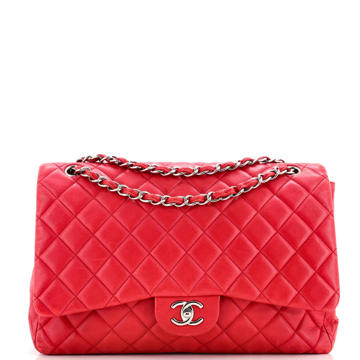 Chanel CHANEL Classic Single Flap Bag Quilted Lambskin Maxi