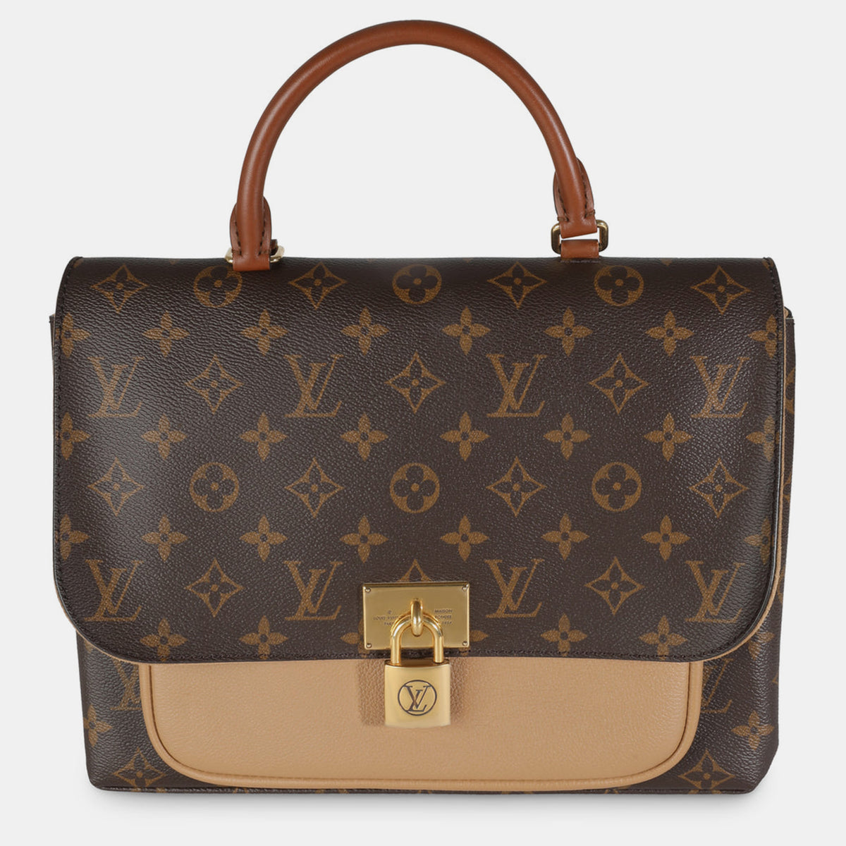 Louis Vuitton Sesame Monogram Canvas Marignan Top Handle Bag