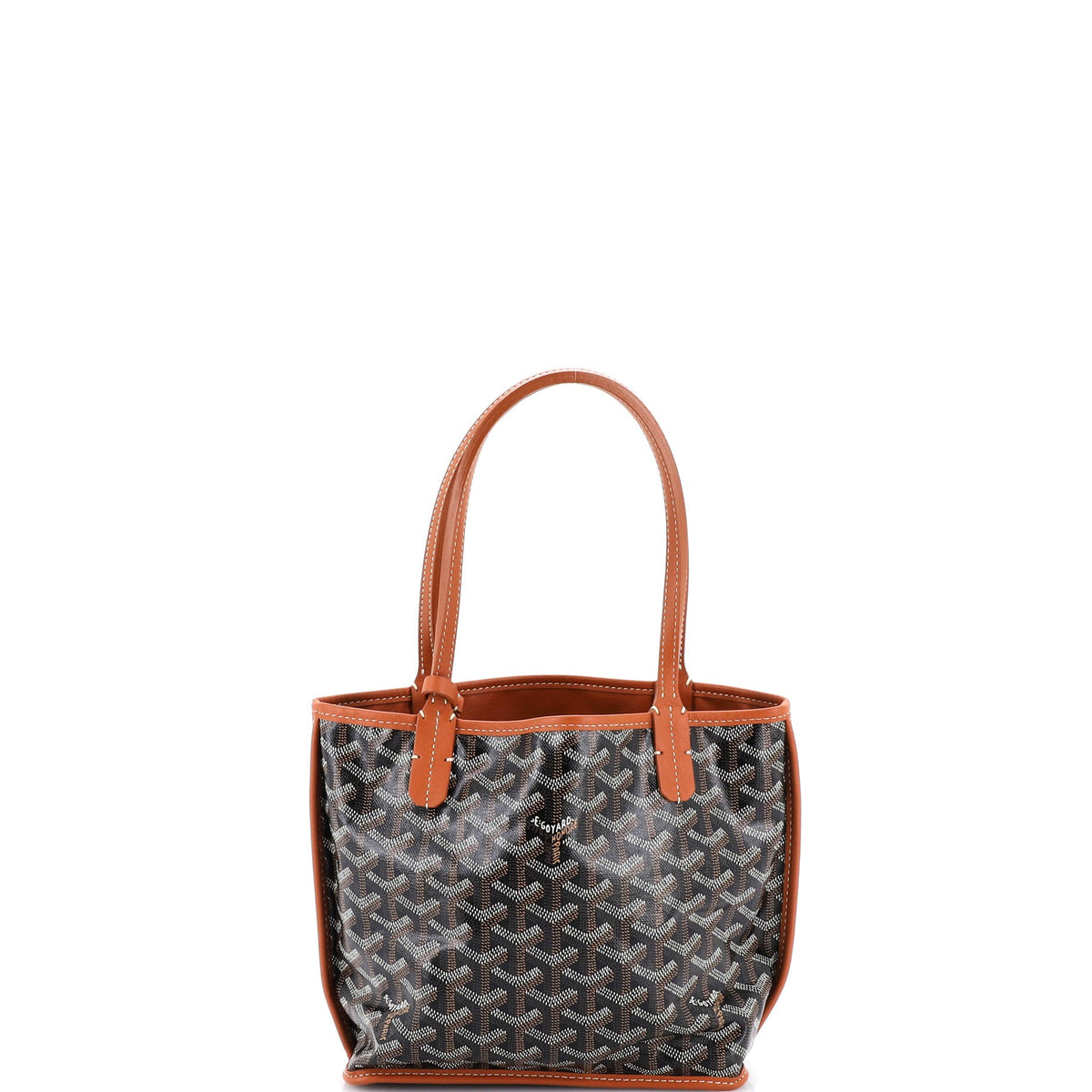 Goyard GOYARD Anjou Reversible Tote Coated Canvas Mini