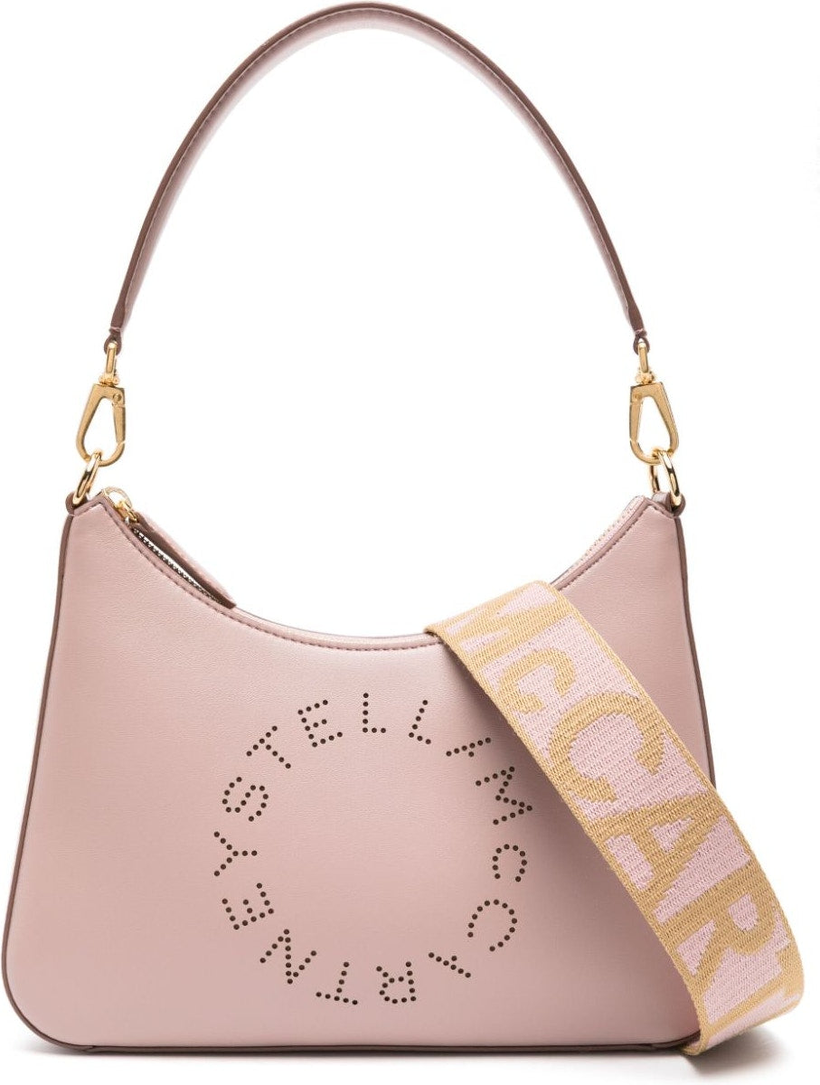 Stella Mccartney Women's Stella Logo Shoulder Bag in Powder | Size UNI | 7B0062W85421903
