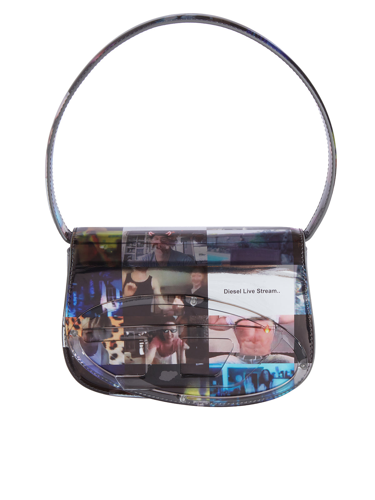 Diesel Women's 1Dr Printed Bag | Size UNICA | IX08396P4106H7296 Color MULTICOLOR