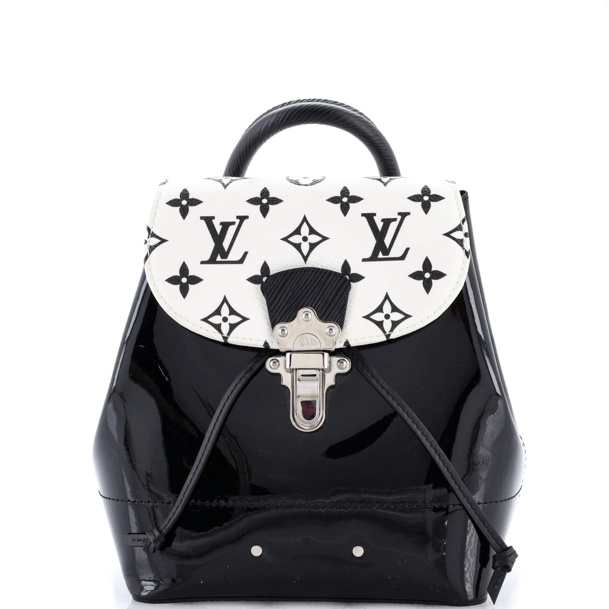 Louis Vuitton Hot Springs Backpack Vernis with Monogram Canvas