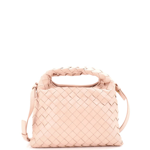 Hop Top Handle Bag Intrecciato Nappa Mini