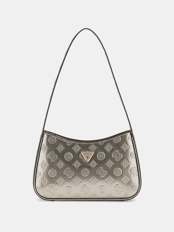 Guess Arnela 4G Peony Logo Shoulder Bag