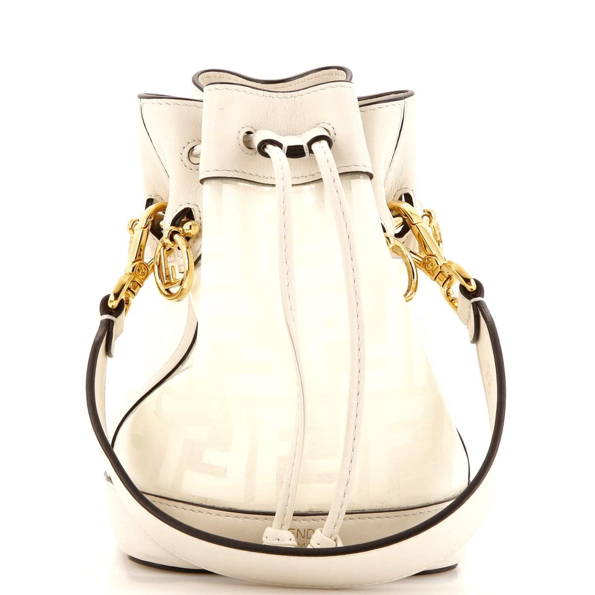 Fendi FENDI Mon Tresor Bucket Bag Zucca PU Mini