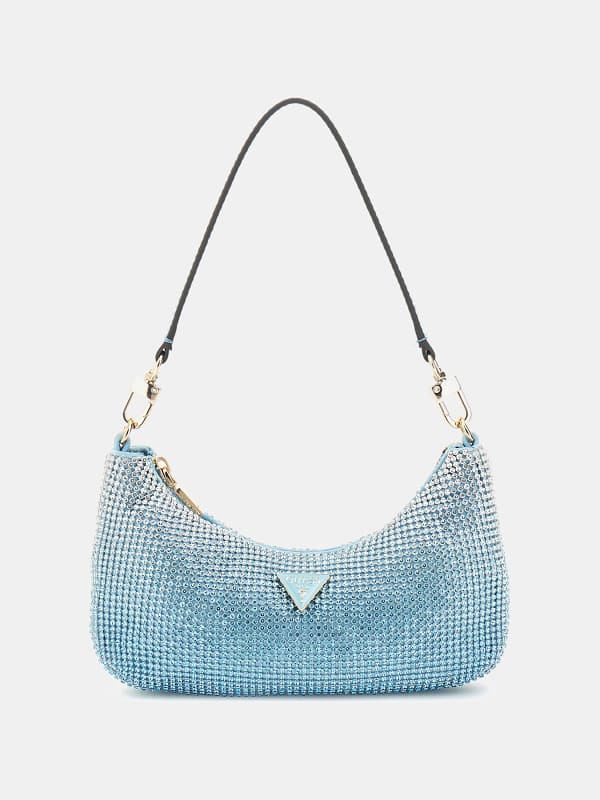Guess Zalina Rhinestone Mini Shoulder Bag