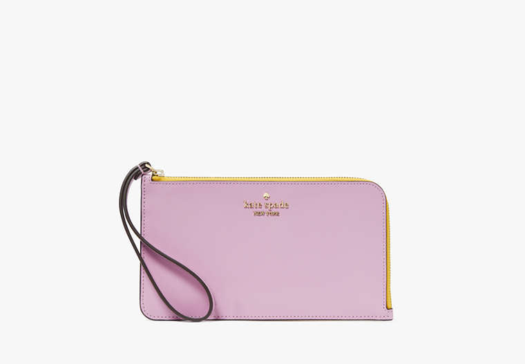 Kate Spade New York Lucy Bicolor Medium L Zip Wristlet