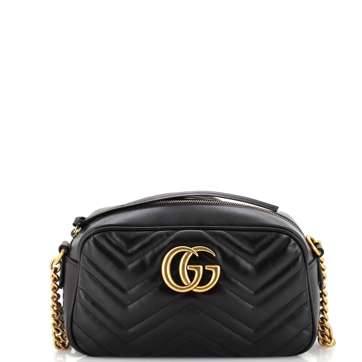 Gucci GUCCI GG Marmont Shoulder Bag Matelasse Leather Small