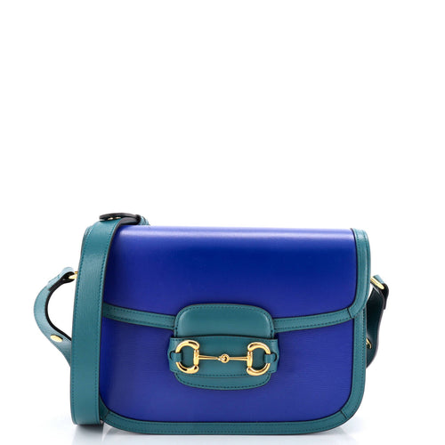 GUCCI Horsebit 1955 Shoulder Bag Leather Small