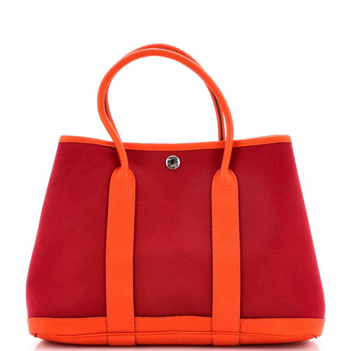 Herm?s Garden Party Tote Toile and Leather 30
