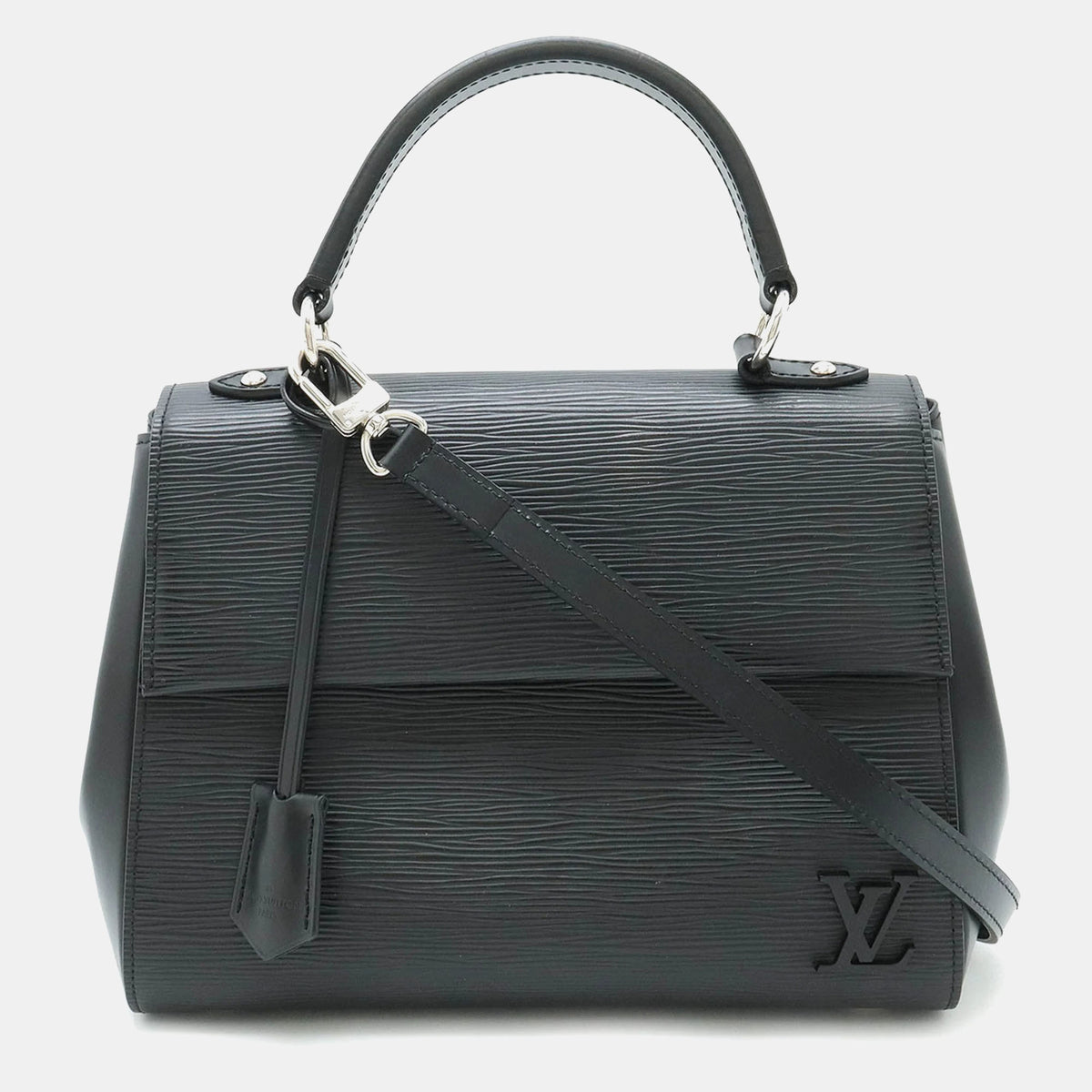 Louis Vuitton Black Epi Leather Cluny Shoulder Bags