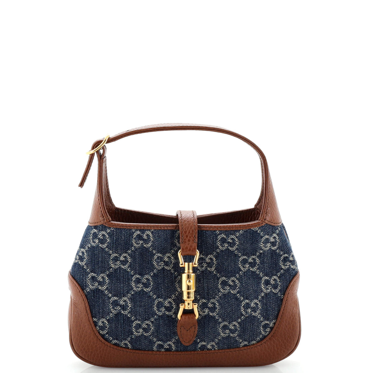 Gucci GUCCI Jackie 1961 Hobo GG Denim Mini