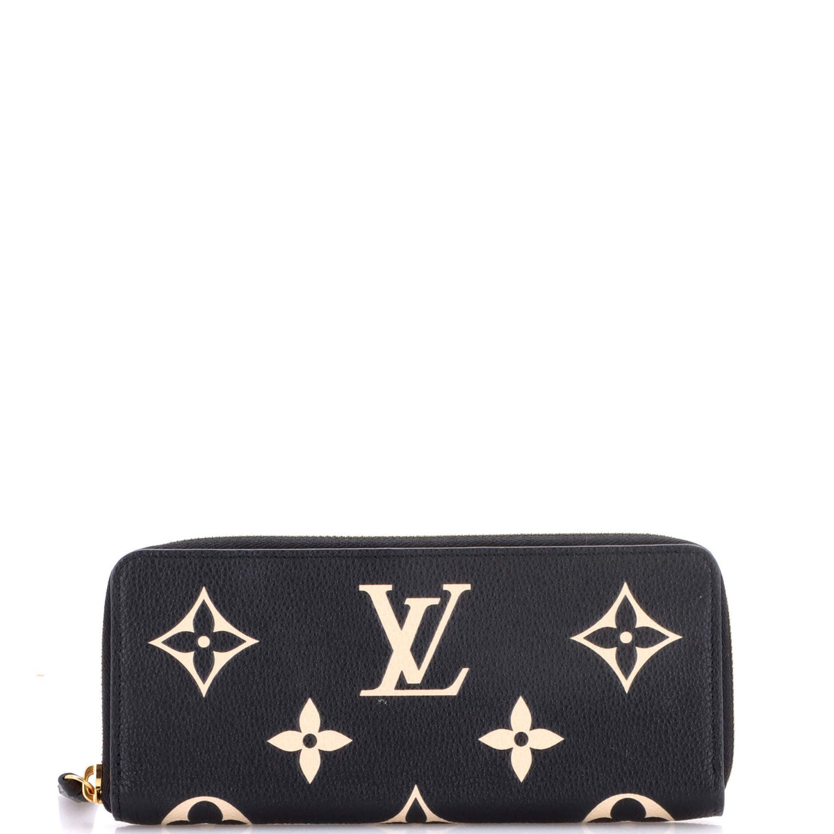 Louis Vuitton Clemence Wallet Bicolor Monogram Empreinte Giant