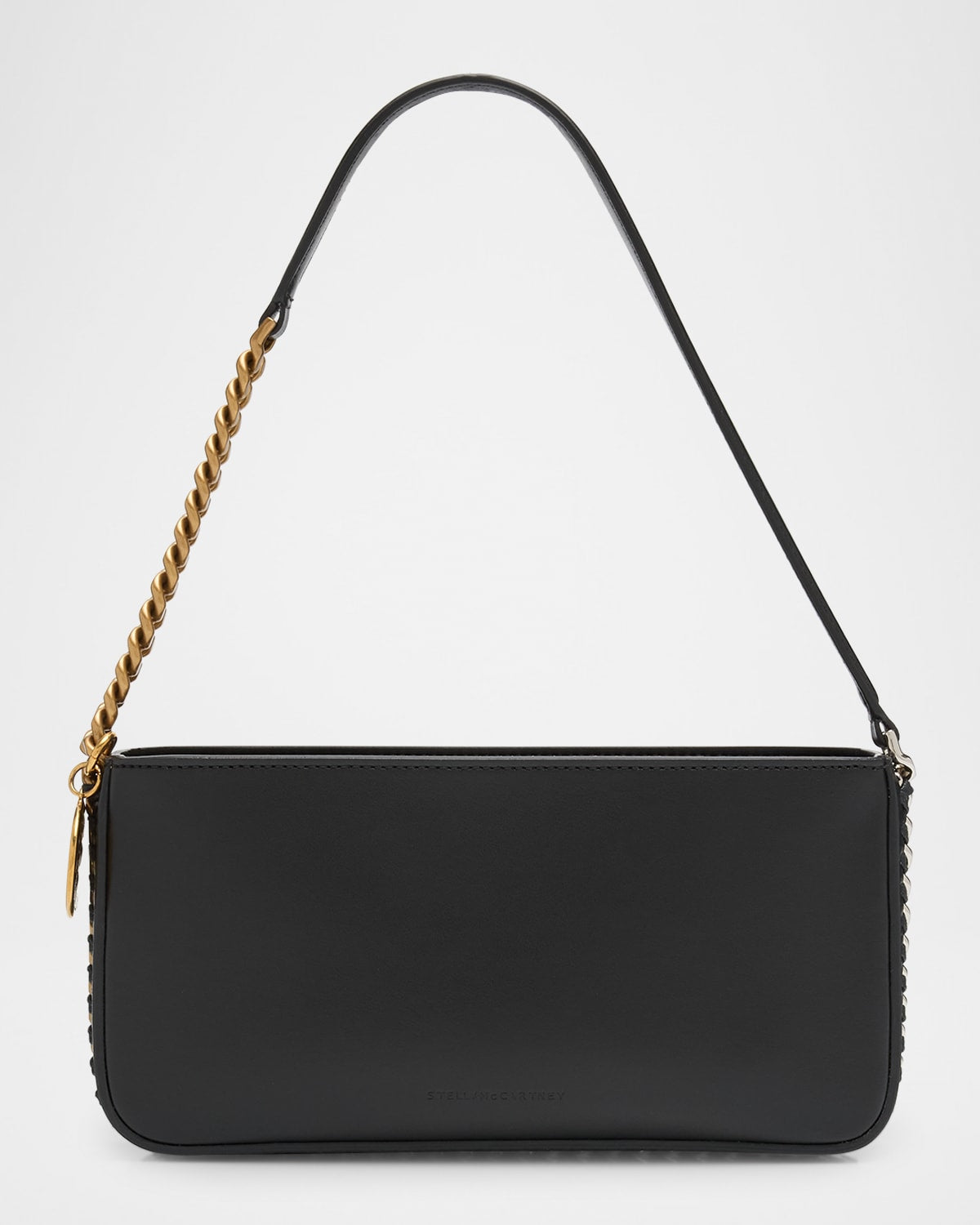 Stella McCartney Frayme Alt-Leather Chain Shoulder Bag