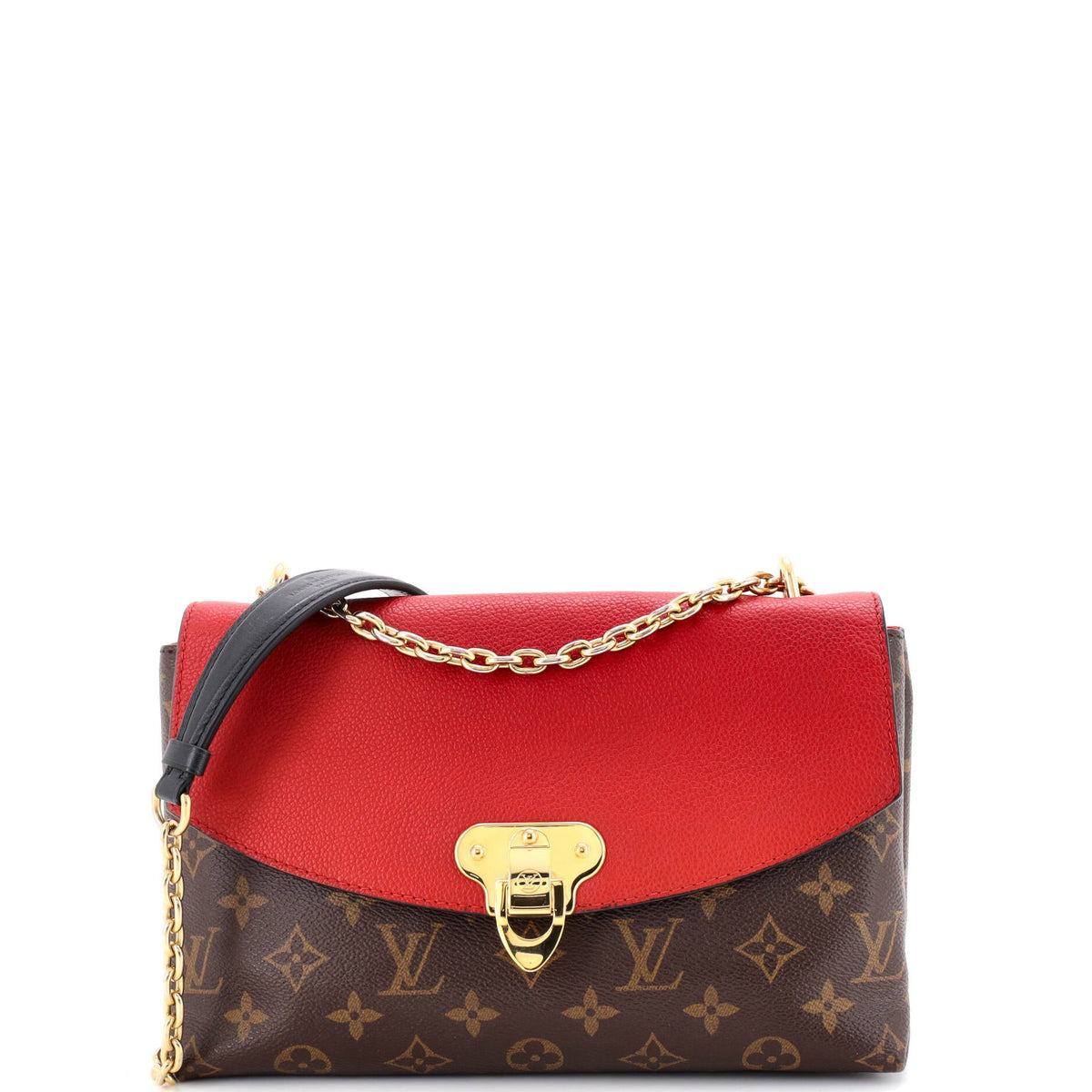 Louis Vuitton Saint Placide Handbag Monogram Canvas and Leather