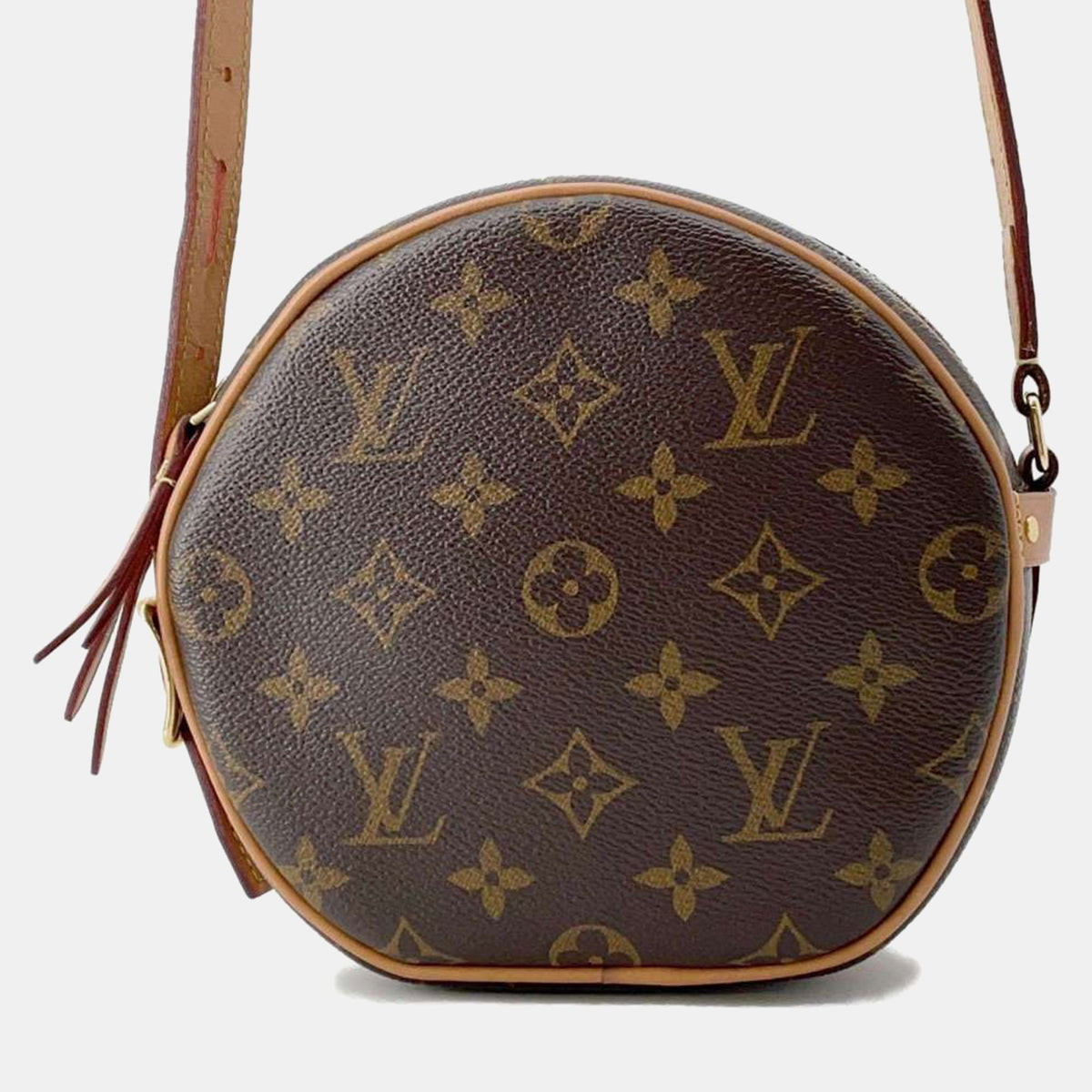 Louis Vuitton Brown Monogram Canvas and Leather Boite Chapeau Souple Shoulder Bag