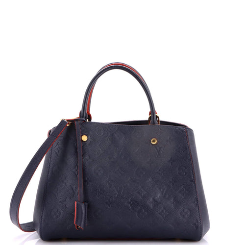 Montaigne Handbag Monogram Empreinte Leather MM