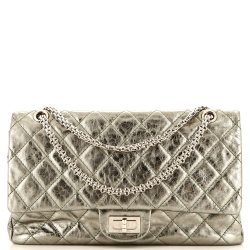 CHANEL Reissue 2.55 Flap Bag Quilted Metallic Aged Calfskin 227