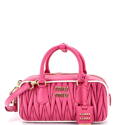 Arcadie Top Handle Bag Matelasse Leather Regular