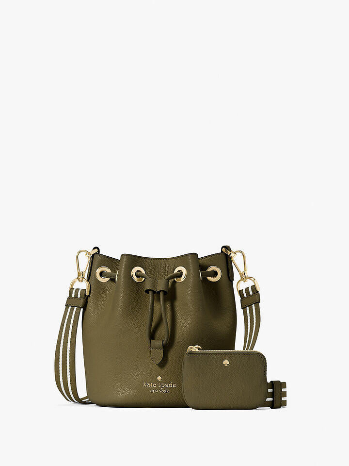 Kate Spade Au Rosie Pebbled Leather Mini Bucket Bag