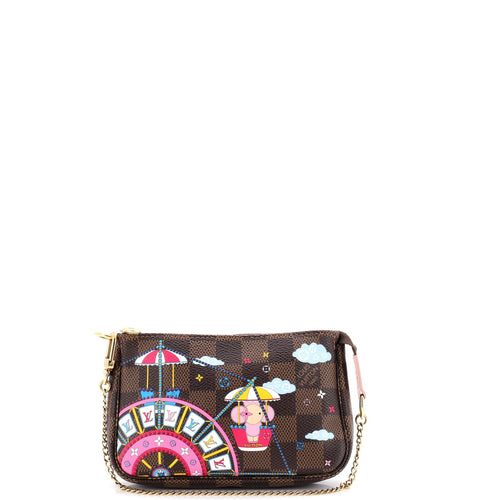 Pochette Accessoires Limited Edition Vivienne Xmas Damier Mini