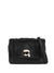 Women's S Ikonik Quilted Karlito Bag in Black | 245W3055A999A999