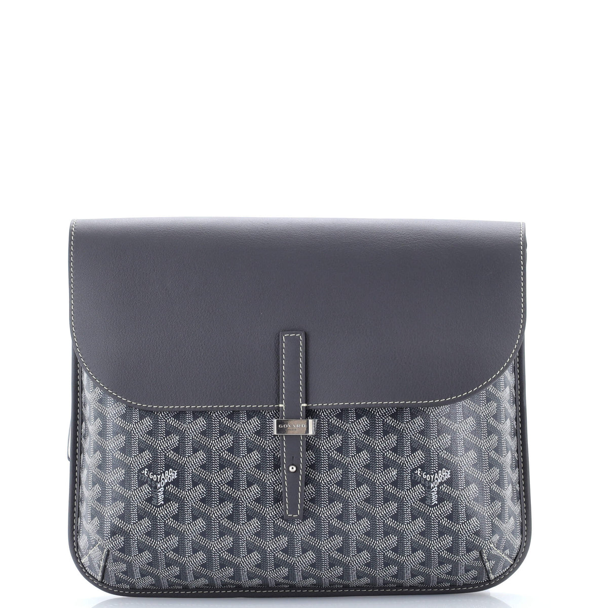Goyard GOYARD Coursier Messenger Bag Coated Canvas and Leather