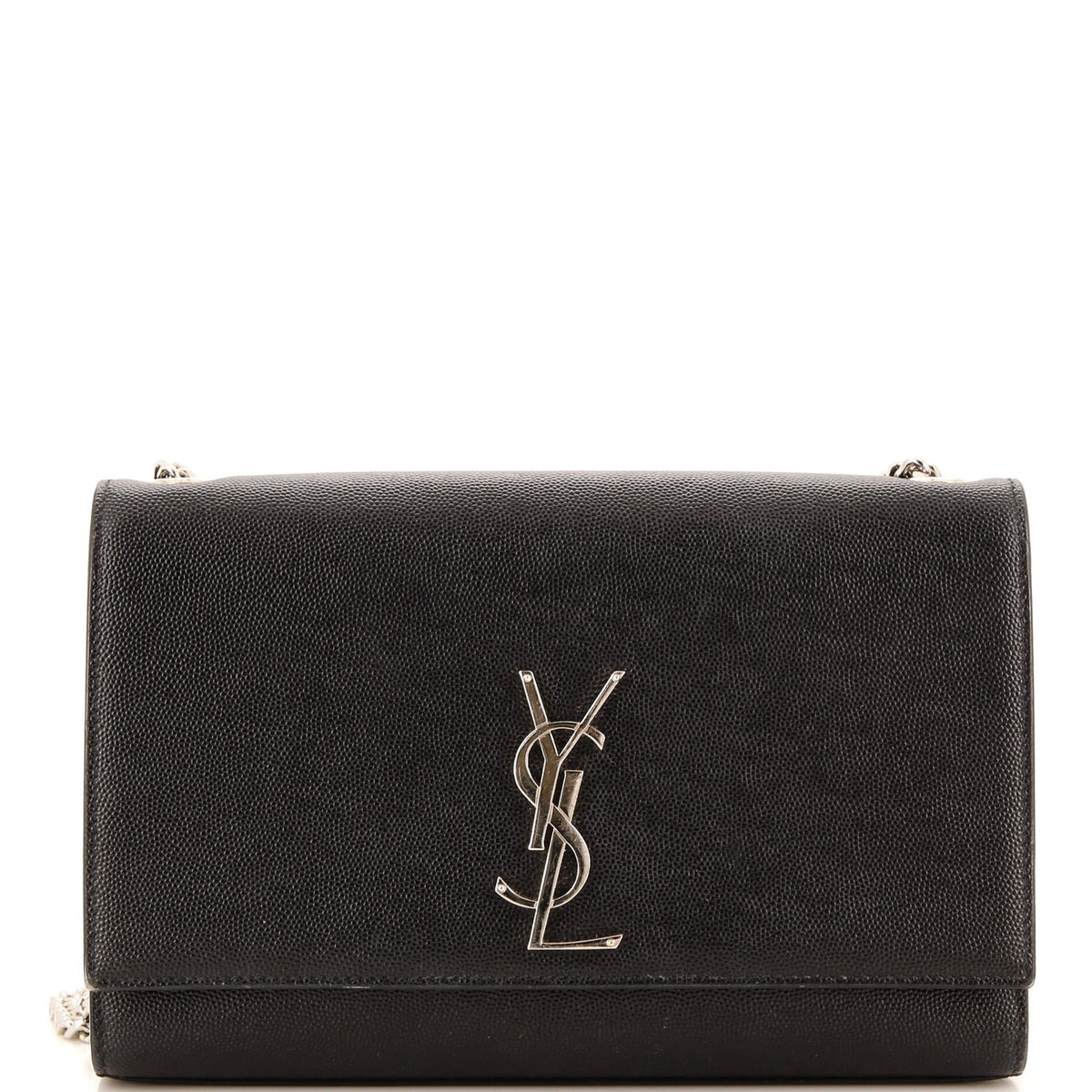 Saint Laurent Classic Monogram Crossbody Bag Grainy Leather Medium
