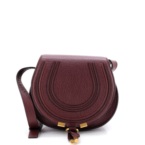 CHLOE Marcie Crossbody Bag Leather Small