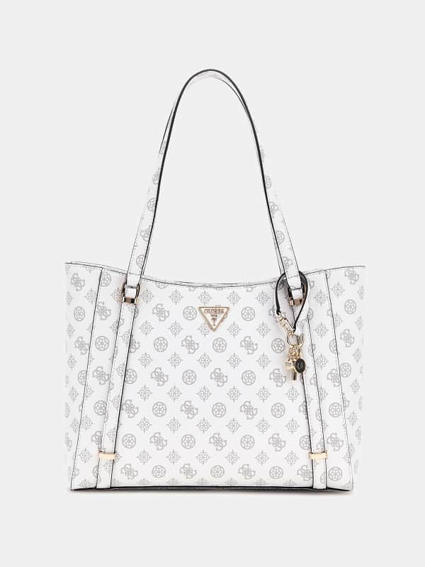 Guess Tote Bag Eco Erica 4G- Und Peony-Logo