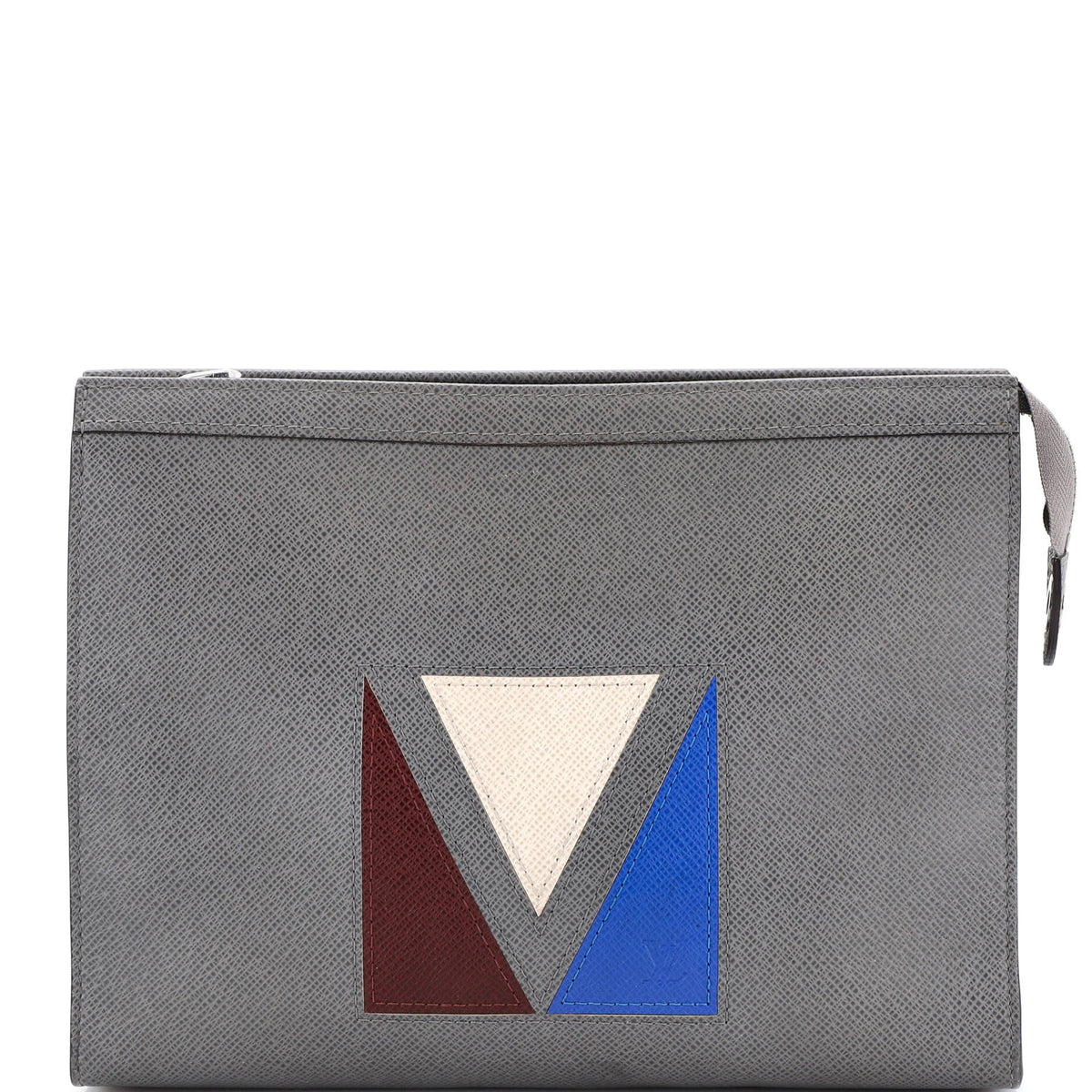 Louis Vuitton Pochette Voyage Panelled Taiga Leather MM