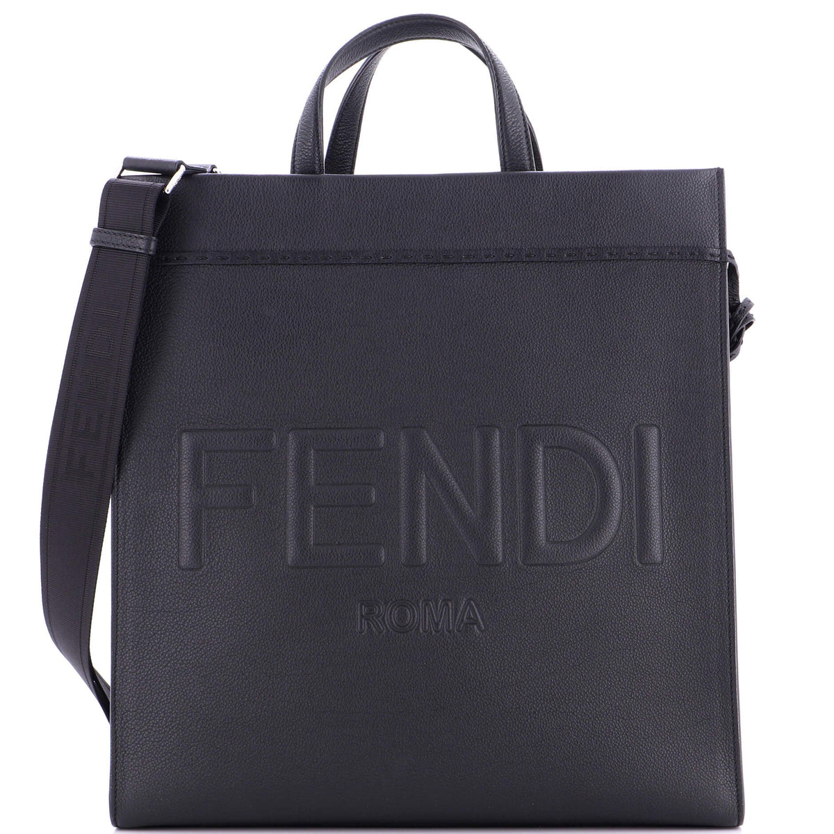 Fendi FENDI Go To Shopper Tote Leather Medium