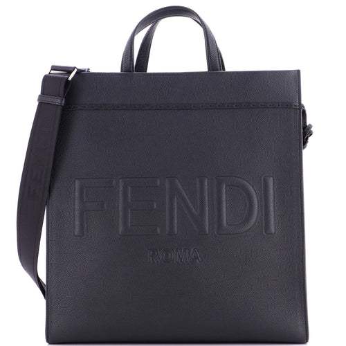 FENDI Go To Shopper Tote Leather Medium