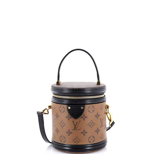 Cannes Handbag Reverse Monogram Canvas