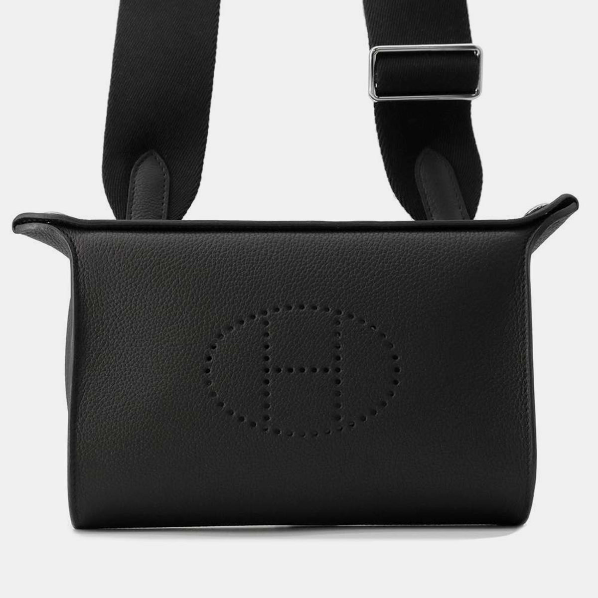 Hermès Videpoches Black Togo Leather bag