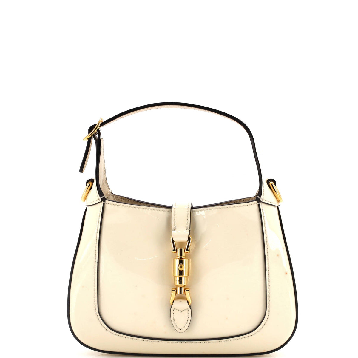Gucci GUCCI Jackie 1961 Chain Hobo Patent Mini
