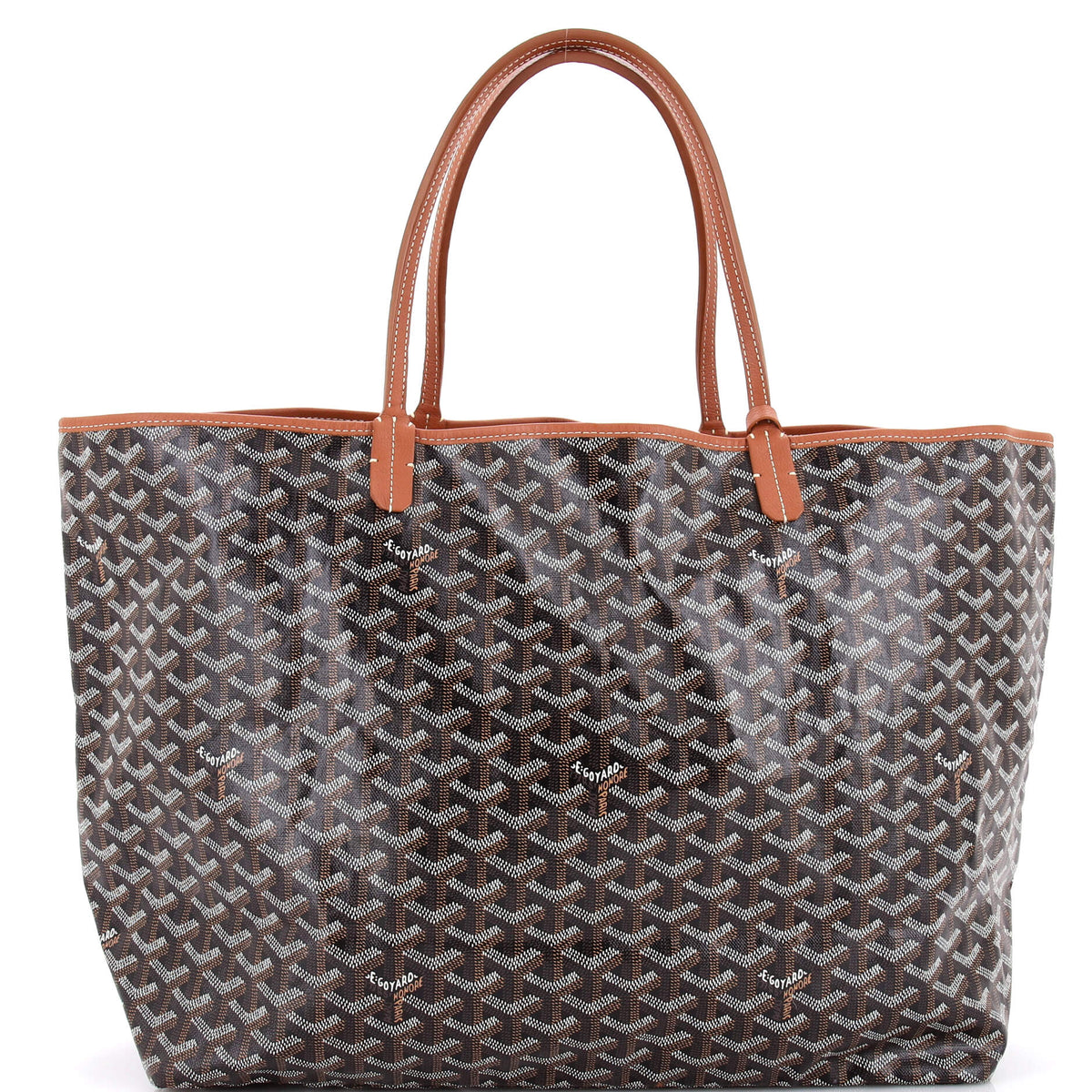 Goyard GOYARD Saint Louis Tote Coated Canvas GM