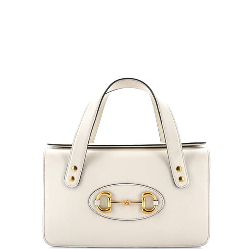 GUCCI Horsebit 1955 Boston Bag Leather Small