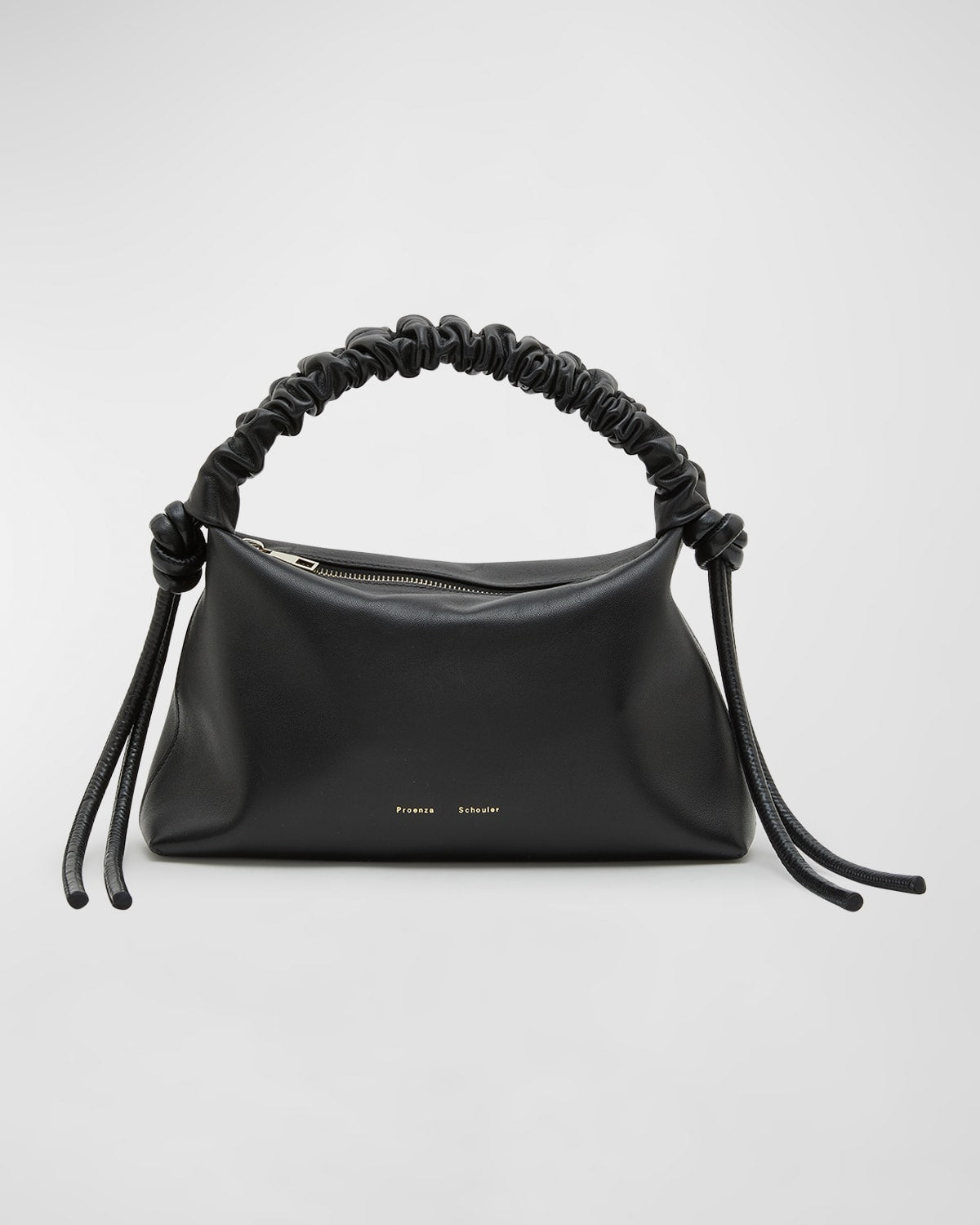 Proenza Schouler Mini Drawstring Leather Top-Handle Bag
