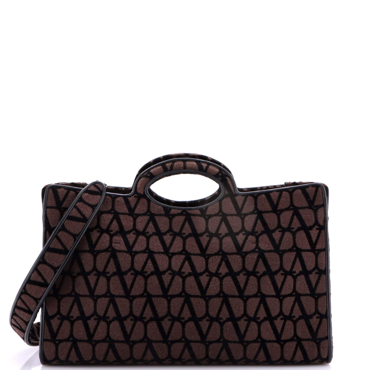 Valentino VALENTINO GARAVANI Le Troisieme Tote Toile Iconograph Fabric Medium