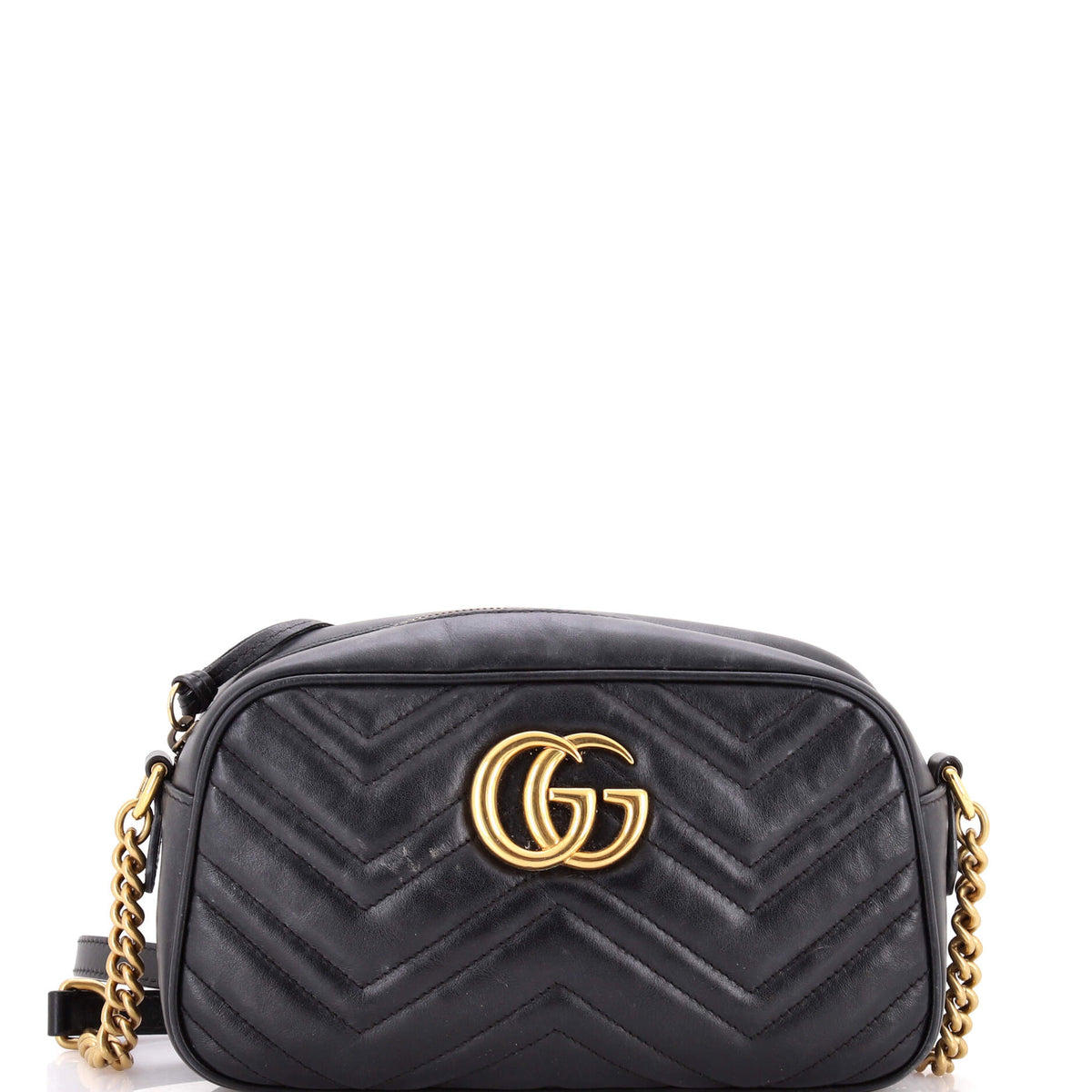 Gucci GUCCI GG Marmont Shoulder Bag Matelasse Leather Small